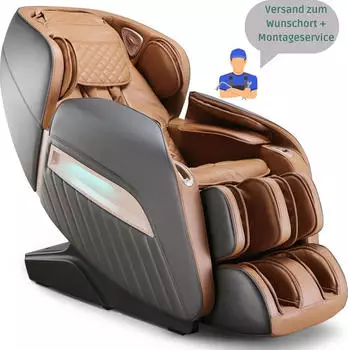 Naipo MGC-A350BR Shiatsu Massagesessel braun