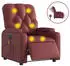 vidaXL Massagesessel Elektrisch Kunstleder (3204769)