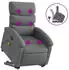vidaXL Massagesessel mit Aufstehhilfe Samt (3203991)