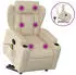 vidaXL Massagesessel mit Aufstehhilfe Stoff (3204503)