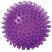 Togu Igelball Noppenball Set, &Oslash; 8cm, amethyst, 2 St&uuml;ck