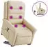 vidaXL Massagesessel mit Aufstehhilfe Stoff (3303332)