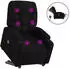 vidaXL Elektrischer Massagesessel mit Aufstehhilfe Stoff (3204634)