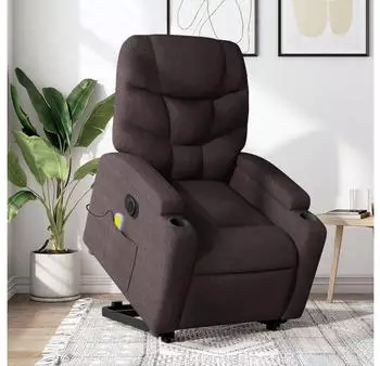 vidaXL Elektrischer Massagesessel mit Aufstehhilfe Stoff (3204637)