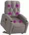 vidaXL Massagesessel mit Aufstehhilfe Stoff (3204730)