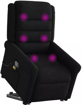 vidaXL Massagesessel mit Aufstehhilfe Stoff (3303326)