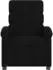 vidaXL Massage-Relaxsessel, schwarz, Stoff (3205811)
