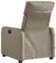 vidaXL Massagesessel elektrisch, cappuccino-braun, Kunstleder (3206748)