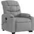 vidaXL Massagesessel mit Aufstehhilfe Samt (3206654)