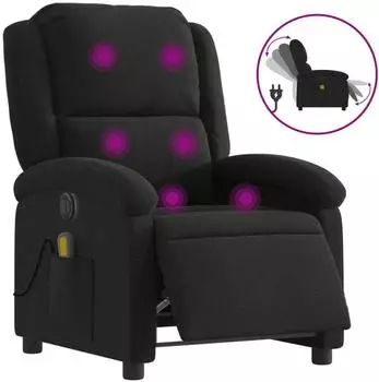 vidaXL Massagesessel Elektrisch Samt Modell 11 (3204154)