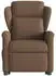 vidaXL Elektrischer Massagesessel mit Aufstehhilfe Stoff (3303168)