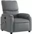 vidaXL Massagesessel grau, Kunstleder (3206118)