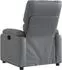 vidaXL Massagesessel grau, Kunstleder (3206118)
