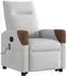 vidaXL Massagesessel mit Aufstehhilfe Elektrisch Stoff (3324029)