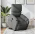 vidaXL Elektrischer Massagesessel mit Aufstehhilfe Stoff (3204861)