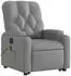 vidaXL Elektrischer Massagesessel mit Aufstehhilfe Stoff (3204746)