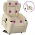 vidaXL Elektrischer Massagesessel mit Aufstehhilfe Stoff (3204527)