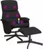 vidaXL Massagesessel mit Fußhocker Stoff (356680)