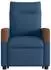vidaXL Massagesessel mit Aufstehhilfe, blau, Stoff (3324020)