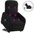 vidaXL Elektrischer Massagesessel mit Aufstehhilfe Stoff (3303004)