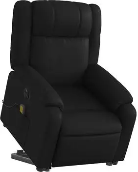 vidaXL Massagesessel mit Aufstehhilfe Elektrisch Kunstleder (3205171)