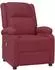 vidaXL Massagesessel weinrot Kunstleder (348465)