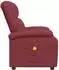 vidaXL Massagesessel weinrot Kunstleder (348465)