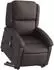 vidaXL Massagesessel mit Aufstehhilfe Elektrisch Echtleder (3204275)