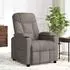 vidaXL Massagesessel taupe, Stoff
