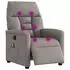 vidaXL Massagesessel Elektrisch Stoff (3303029)