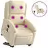 vidaXL Elektrischer Massagesessel mit Aufstehhilfe Stoff (3204209)