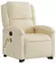 vidaXL Elektrischer Massagesessel mit Aufstehhilfe Stoff (3204209)
