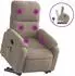 vidaXL Massagesessel mit Aufstehhilfe Mikrofasergewebe (3204936)