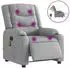 vidaXL Massagesessel Elektrisch Stoff (3206570)