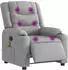 vidaXL Massagesessel Elektrisch Stoff (3206570)