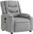vidaXL Massagesessel Elektrisch Stoff (3206570)