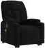 vidaXL Massagesessel mit Aufstehhilfe, schwarz, Stoff (3204610)
