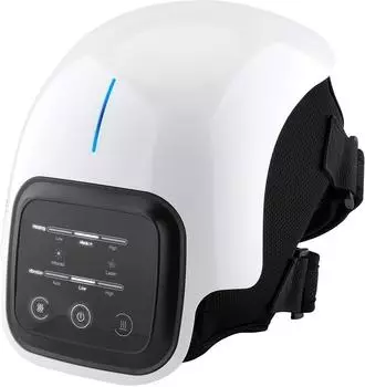 Newgen Medicals Akku-Knie-Massagegerät mit Infrarot-Tiefenwärme, LED-Touchscreen (JX6013)