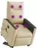 vidaXL Massagesessel mit Aufstehhilfe, verstellbar, Stoff, creme (3324063)