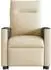 vidaXL Massagesessel mit Aufstehhilfe, verstellbar, Stoff, creme (3324063)