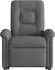vidaXL Massagesessel mit Aufstehhilfe, dunkelgrau, Stoff (3303265)