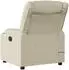 vidaXL Massagesessel Creme Kunstleder (374124)