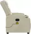 vidaXL Massagesessel Creme Kunstleder (374124)