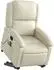 vidaXL Massagesessel mit Aufstehhilfe Creme Kunstleder (3204234)