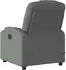 vidaXL Massage-Relaxsessel Stoff Dunkelgrau (3205513)