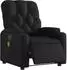 vidaXL Massagesessel Elektrisch Schwarz Kunstleder (3204765)