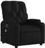 vidaXL Massagesessel Elektrisch Schwarz Kunstleder (3204765)