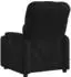 vidaXL Massagesessel Elektrisch Schwarz Kunstleder (3204765)