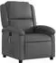 vidaXL Massagesessel Relaxsessel Grau Kunstleder (3205901)