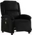 vidaXL Massagesessel Elektrisch Schwarz Kunstleder (3204219)